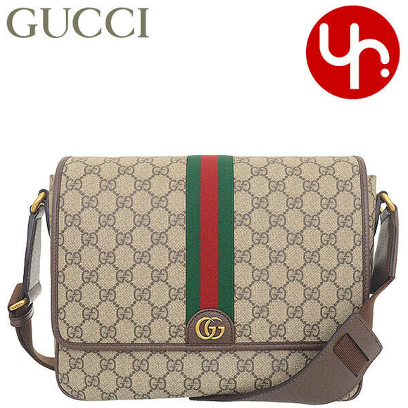 Gucci Shoulder Bag Beige Ebony Ophidia GG Supreme Messenger Crossbody - Picture 1 of 3